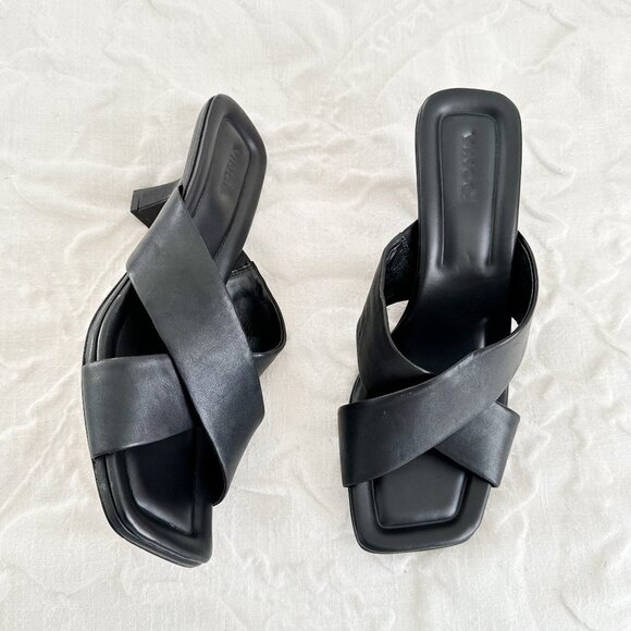VINCE Cecila Crisscross Sandal Size 8.5 - Picture 3 of 8
